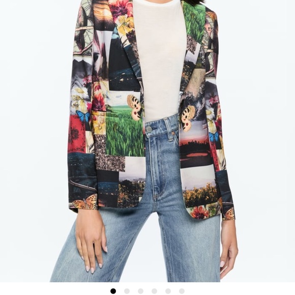 AlICE AND OLIVIA!!! MACEY BLAZER - Picture 8 of 10